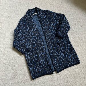 Chiarmente Wool Leopard Cardigan Smalll